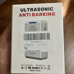 Anti Barking Device for Dogs, Adjustable Frequency & Range, Type-C Rechargeable, Suitable for All Kinds of Dogs, for Indoor & Outdoor Use  Brand new  