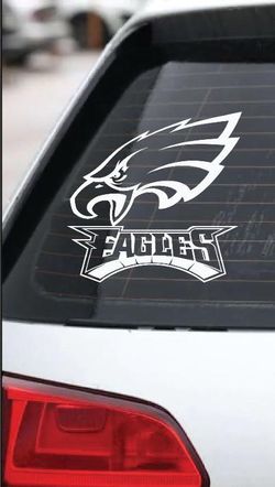 Vinyl decal sticker Eagles size 5 inches.