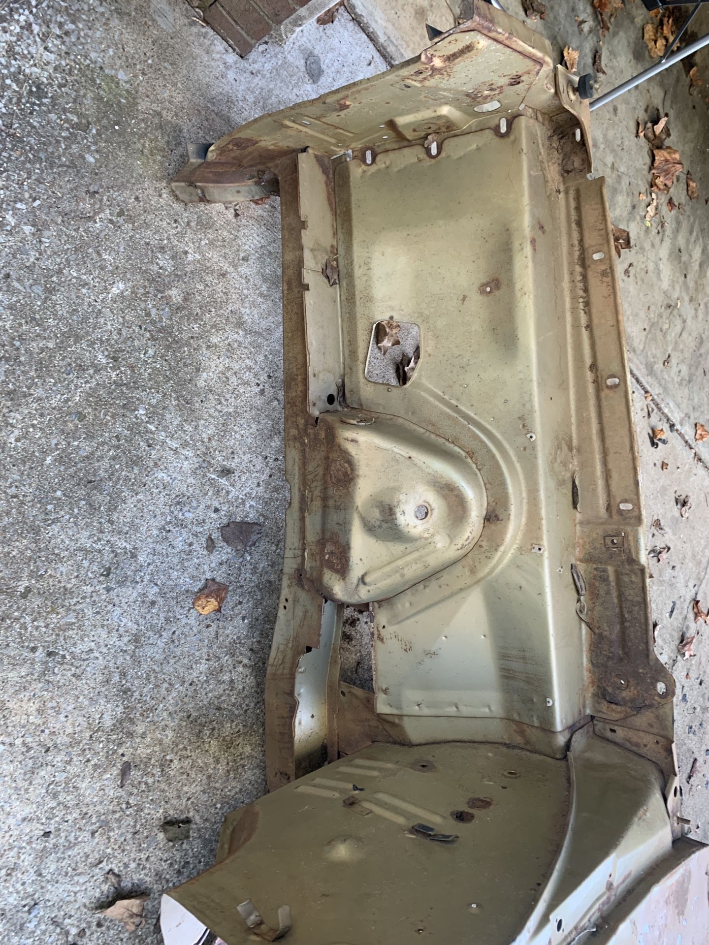 66-70 Mopar B Body Front Passenger Side Frame Rail/apron
