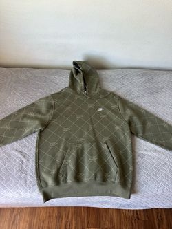 Teal Puma hoodie, Black Adidas hoodie, and Dark Green Nike hoodie for sale  $10 each