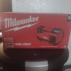 Brand New In Box Milwaukee M18  Inflator ( Tool Only)