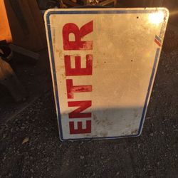 Metal Sign