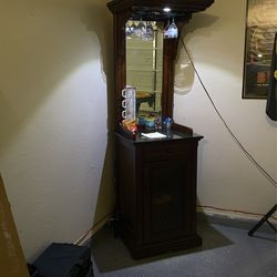 Dry Bar With Wine Cooler Fridge