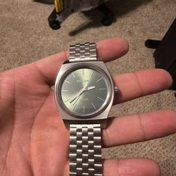 Nixon Time Teller Solar Silver Jade
