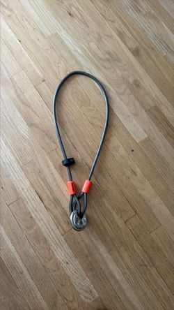 Steel Cable Loop with Hook and Clamps