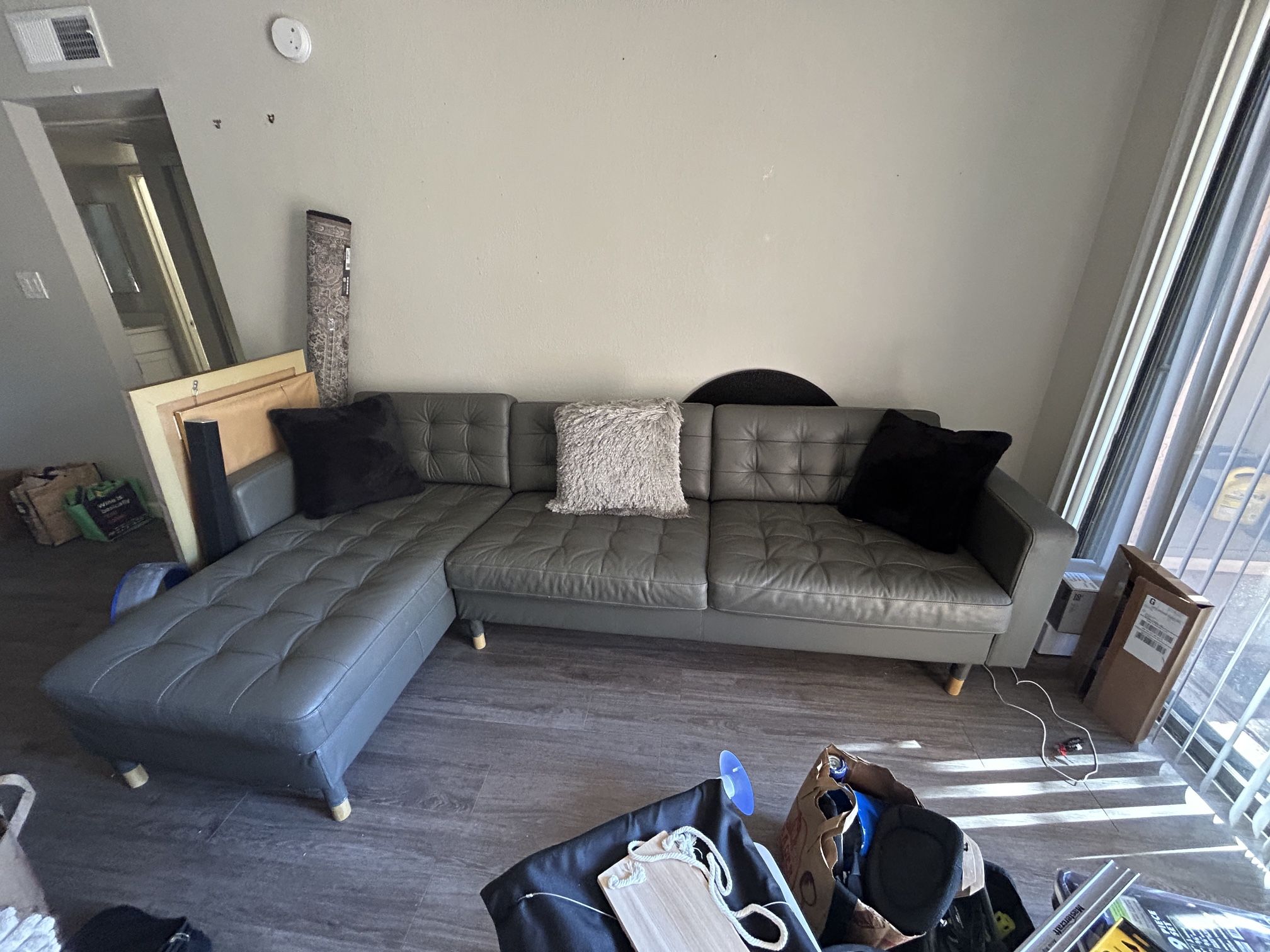 IKEA Leather Couch $150