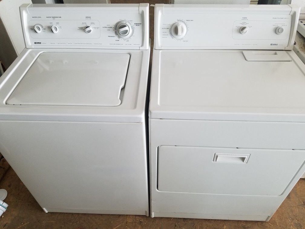 Washer and Dryer