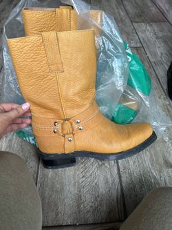 crocodile leather boots Cowboy