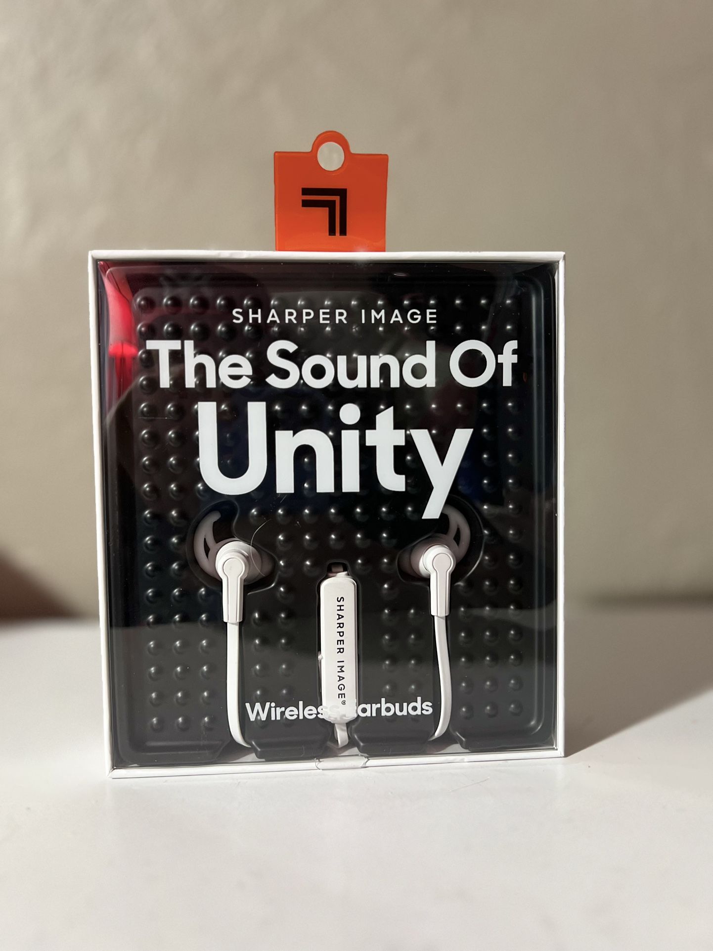 NEW IN BOX!  Sharper Image The Sound of Unity Wireless Earbuds!