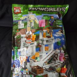 LEGO Minecraft myworlds The Mine D2020- Building Kit (834 Pieces) $30