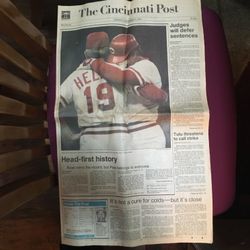 Pete Rose - Cincinnati Post 4192