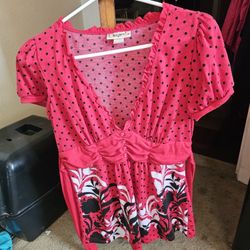 Red Dress Or Long Shirt