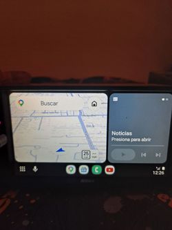 Jensen stereo with CarPlay and Android Auto; it’s like new and works very well