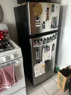 Compact Mini Fridge with Freezer