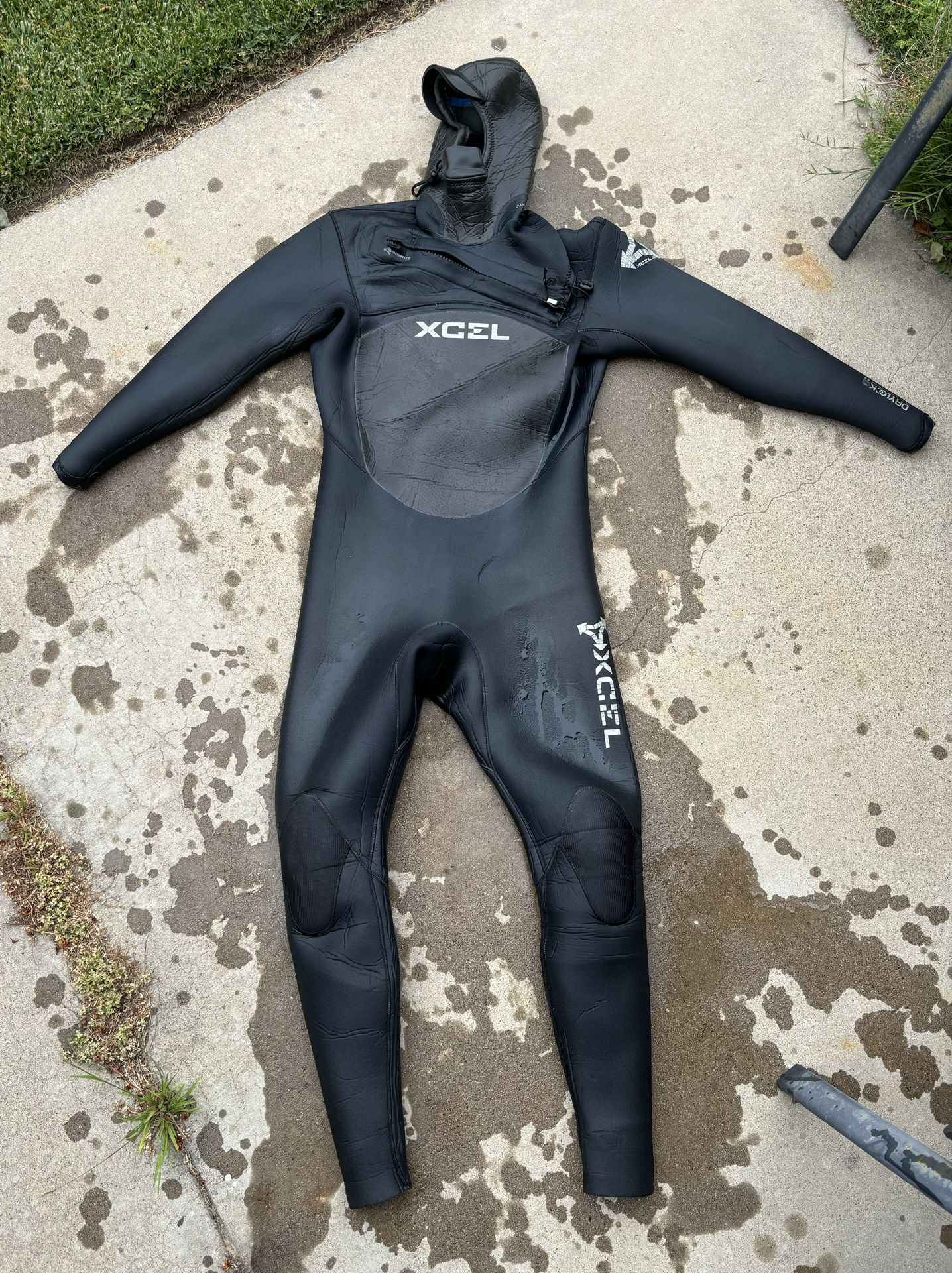 Wetsuit Hooded 5/4 XCEL Drylock 2XLS