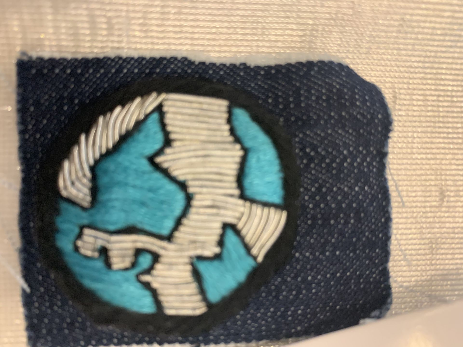 Noonday Collection Label pin