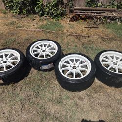 Varstoen Zenkai wheels 17x9 et+22 5x114.3  S13 S14 Nissan 240sx 