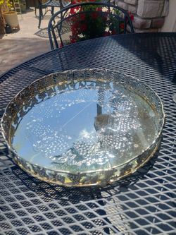 Silverplated platter