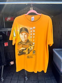 Vintage Mark Martin NASCAR Racing Graphic T-Shirt