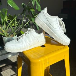 White Air Force Ones (Size 10)