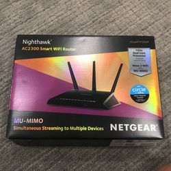 Netgear Nighthawk Dual-Band WiFi Gaming Router, AC2300 (R7000P), 2.2Gbps - In Original Box / Spectrum, Frontier, EarthLink, Quantum Fiber, Xfinity