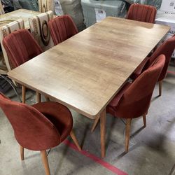 New Dining Table With 6 Chairs 