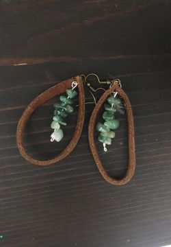 Leather jewelry hand crafted