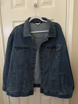 Terra Sky Women’s Blue Jean Jacket