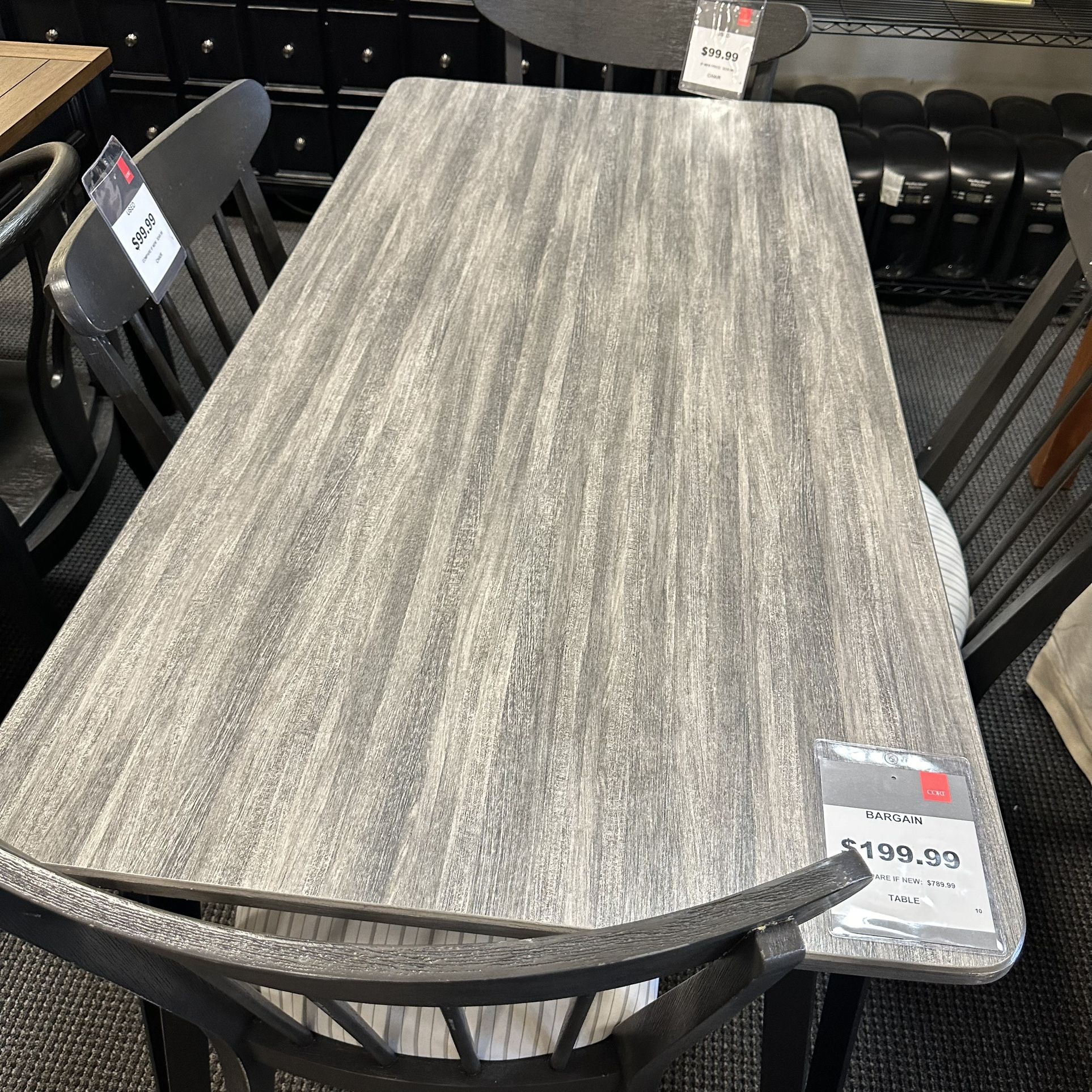 Grey Dining Table