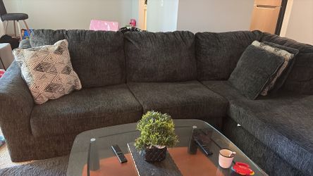 L shaped couch