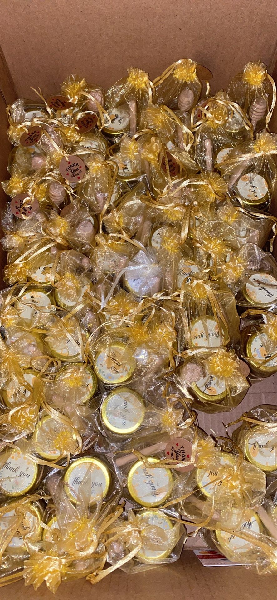 Baby shower Honey Jars Favors