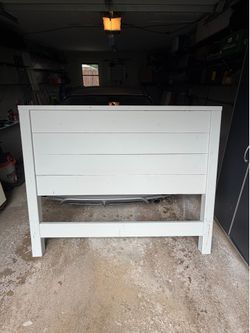 Free Queen Headboard - Gray