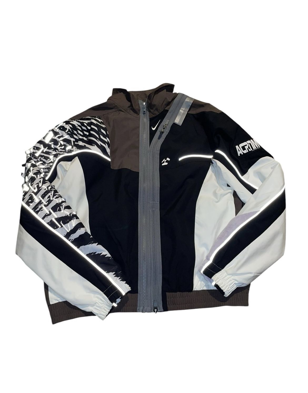 Nike Acronym Mens S Brown Collab Jacket