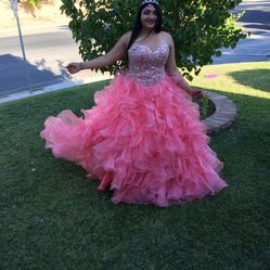 Quinceañera Dress  Size L