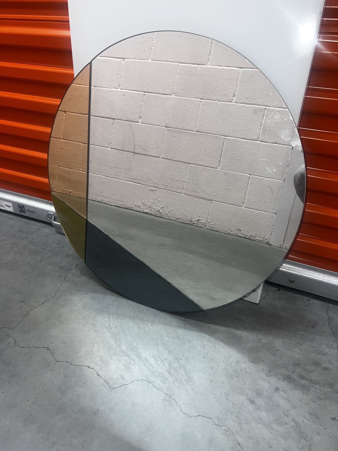 West Elm Round Mirror