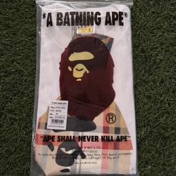 Bape X Burberry White