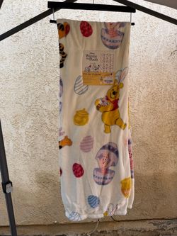 Disney Winnie the Pooh Easter Plush Throw Blanket