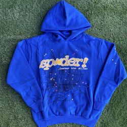 Blue Spider Hoodie 