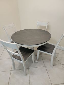 Free dining table and chairs