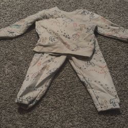 Sweatpants And Sweatshirt Set