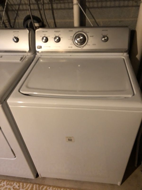 Maytag washer dryer set model:MEDC200XW