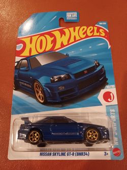 Hot Wheels Nissan Skyline GT-R R34
