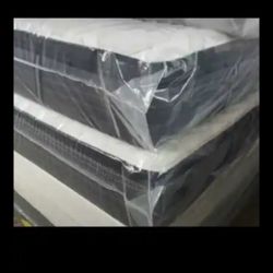 New can deliver pillow top queen size bed