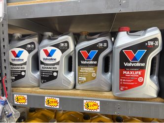 Valvoline 0W20 5W20 5W30 10W30