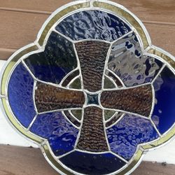 Vintage Stained Glass - READ DESCRIPTION 