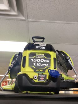 RYOBI 40v HP Brushless 1500 PSI Pressure Washer Kit $350