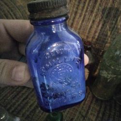 Collectible Antique, 1940's Medicine In Bottle. Phillips Milk Of Magnesia