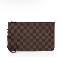 Louis Vuitton Damier Ebene Neverfull MM Pochette