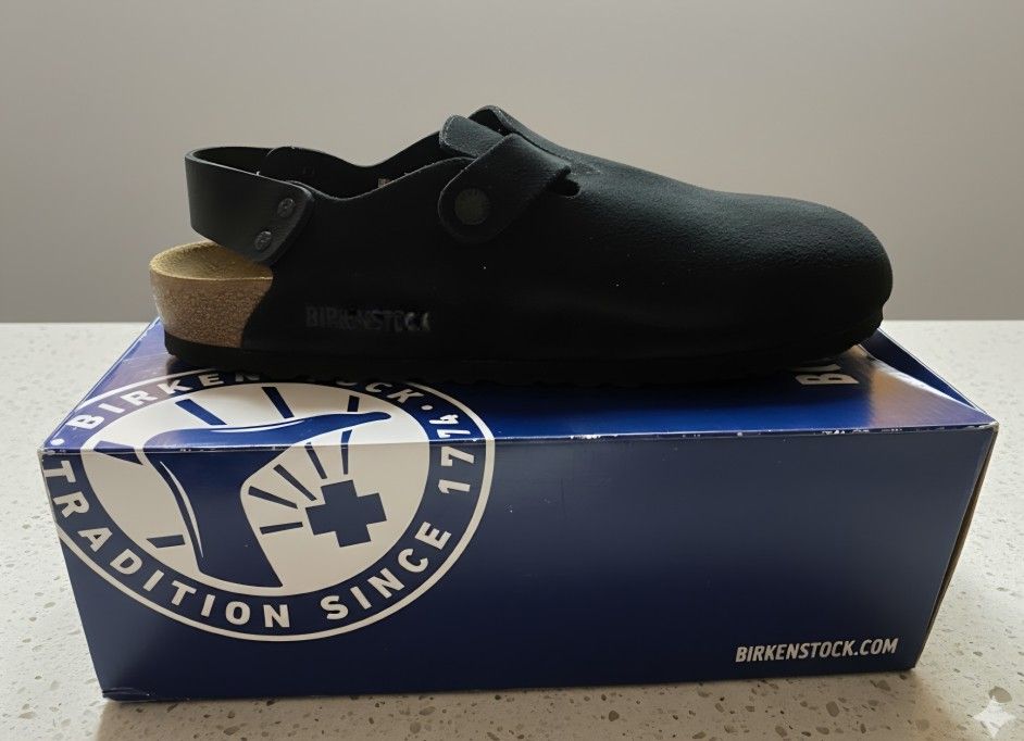 Tokio Suede Black Birkenstocks