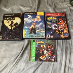 PS2 GAMES ALL FOR 45